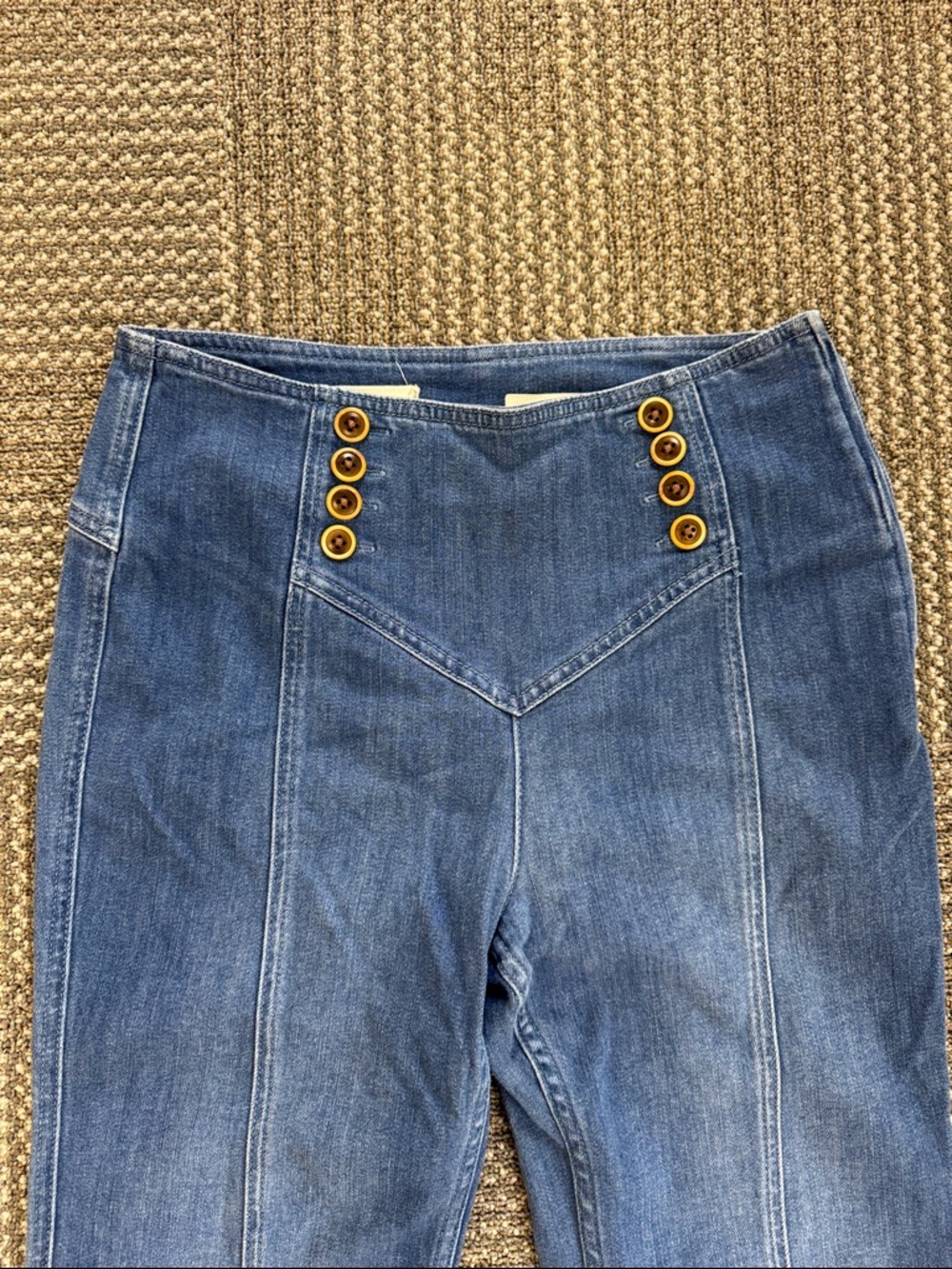 Anthropologie Pilcro and the Letterpress Sailor Jeans, size 28 - Picture 7 of 9